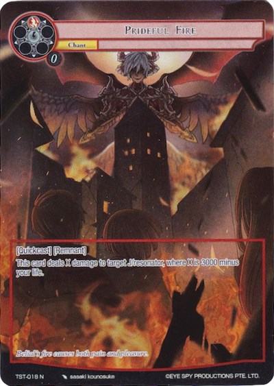 Prideful Fire (Full Art)