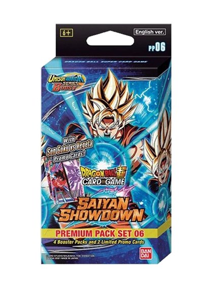 Saiyan Showdown Premium Pack Set 06