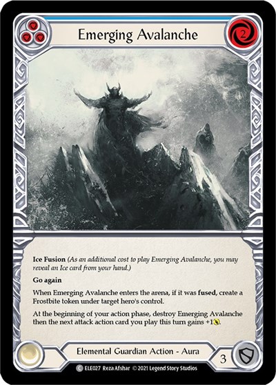 Emerging Avalanche (Blue)
