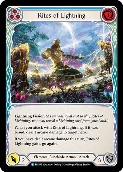 Rites of Lightning (Blue)
