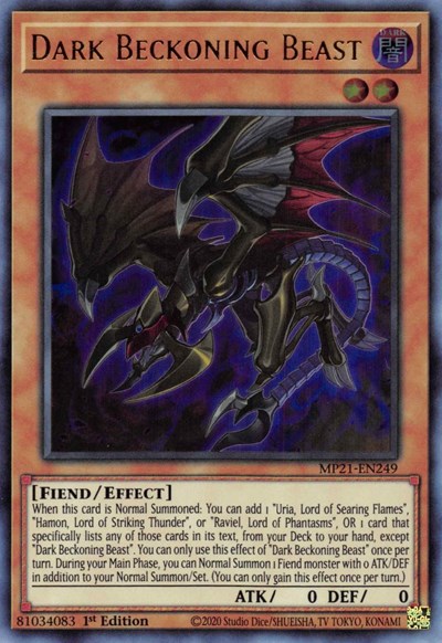 Dark Beckoning Beast