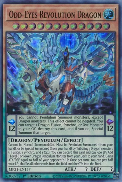 Odd-Eyes Revolution Dragon