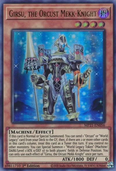 Girsu, the Orcust Mekk-Knight