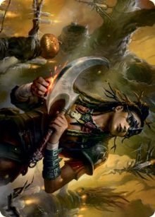 Harvesttide Sentry Art Card