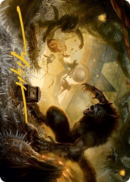 Storm the Festival Art Card (Gold-Stamped Signature)