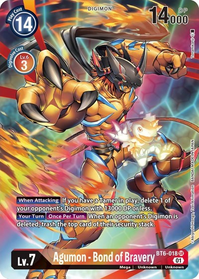 Agumon - Bond of Bravery (Alternate Art)