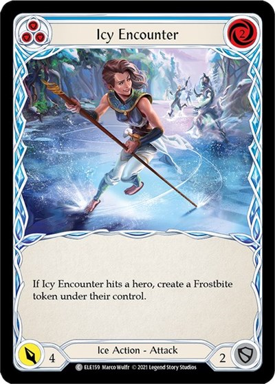 Icy Encounter (Blue)