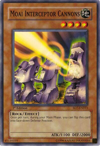 Moai Interceptor Cannons