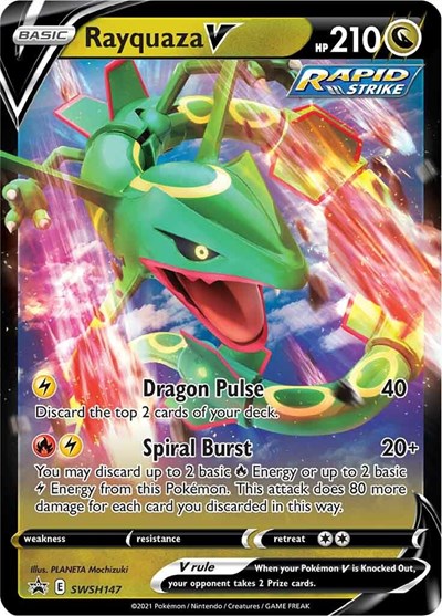 Rayquaza V - SWSH147