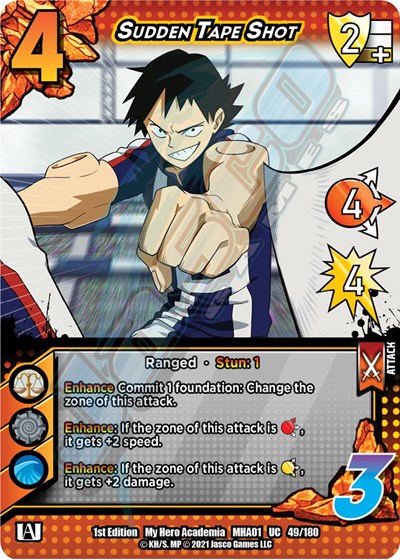 Sudden Tape Shot