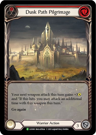 Dusk Path Pilgrimage (Red) - LGS060