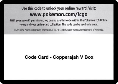 Code Card - Copperajah V Box