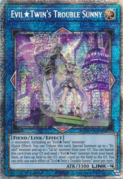 Evil Twin's Trouble Sunny (Starlight Rare)