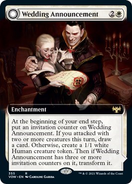 Wedding Announcement (Extended Art)