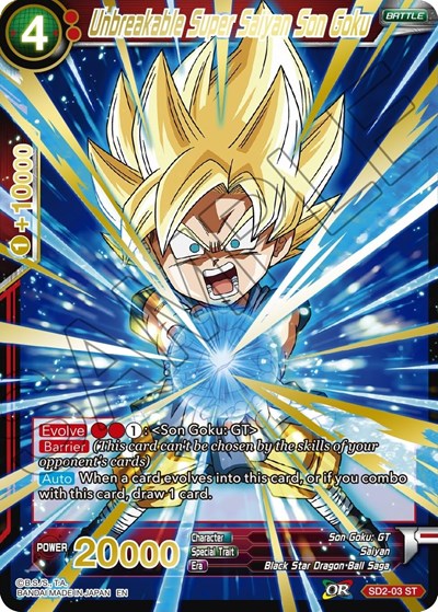 Unbreakable Super Saiyan Son Goku (Gold Stamped)