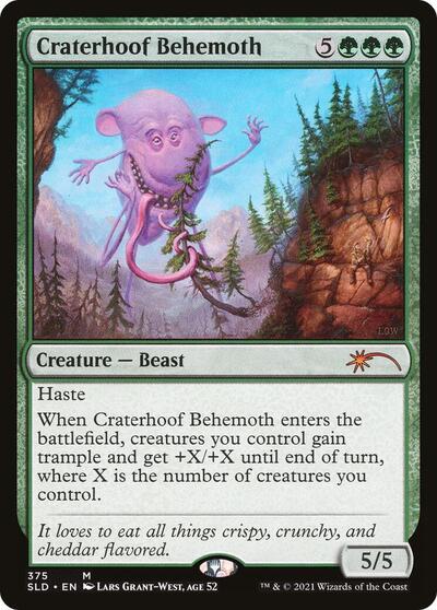 Craterhoof Behemoth (375)