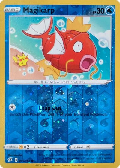 Magikarp - 039/192 (Reverse Cosmos Holo)