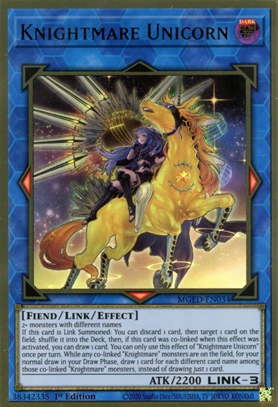 Knightmare Unicorn (Alternate Art)
