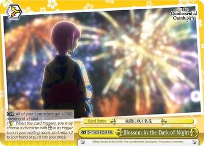 Blossom in the Dark of Night (RRR)