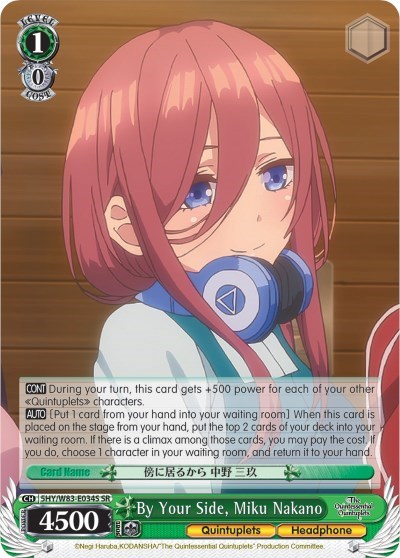 By Your Side, Miku Nakano (SR)