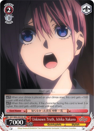Unknown Truth, Ichika Nakano (SR)