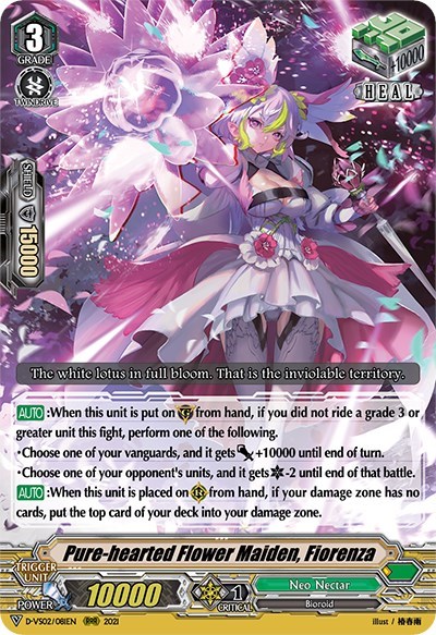 Pure-hearted Flower Maiden, Fiorenza
