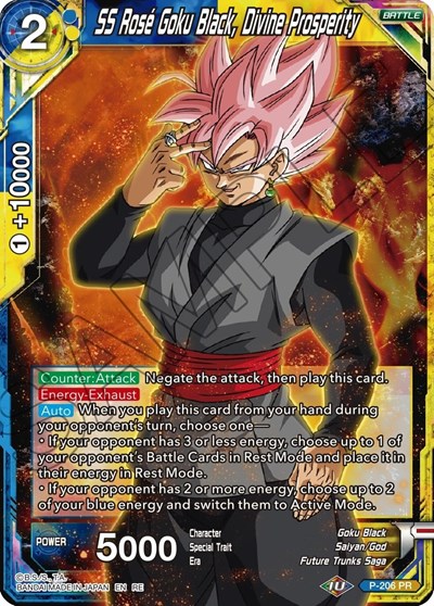 SS Rose Goku Black, Divine Prosperity