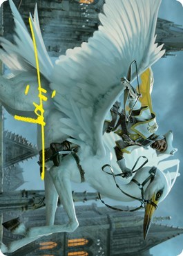 Gryff Rider Art Card (Gold-Stamped Signature)