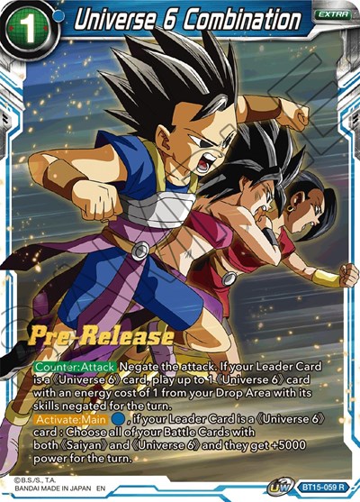 Universe 6 Combination