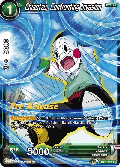 Chiaotzu, Confronting Invasion