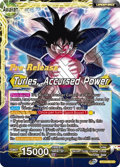 Turles // Turles, Accursed Power