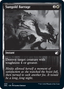 Sungold Barrage