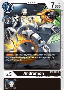 Andromon (Double Diamond Pre-Release)