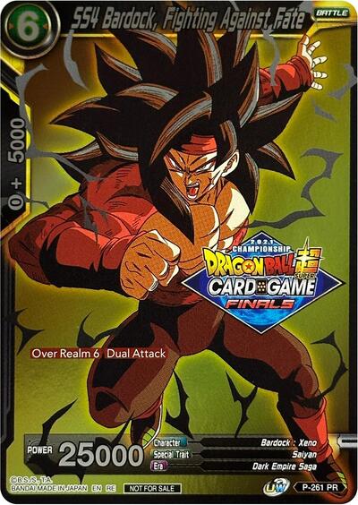 SS4 Bardock, Fighting Against Fate (2021 Tournament Pack Vault Set)