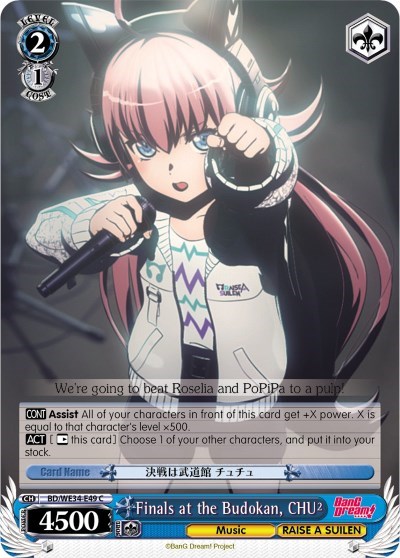 Finals at the Budokan, CHU² (Parallel Foil)