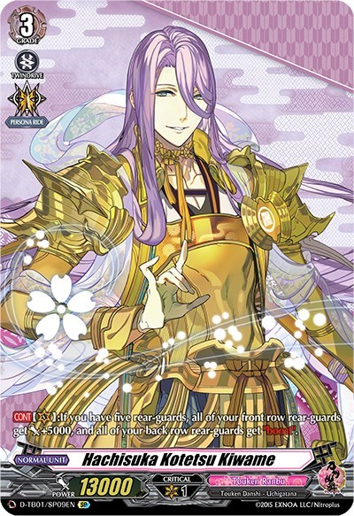 Hachisuka Kotetsu Kiwame (SP)
