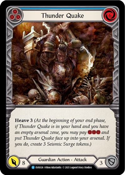 Thunder Quake (Blue)