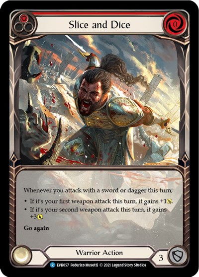 Slice and Dice (Red) (Extended Art)