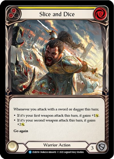Slice and Dice (Yellow)