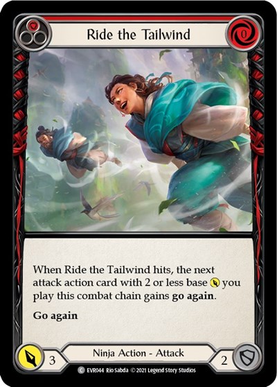 Ride the Tailwind (Red)