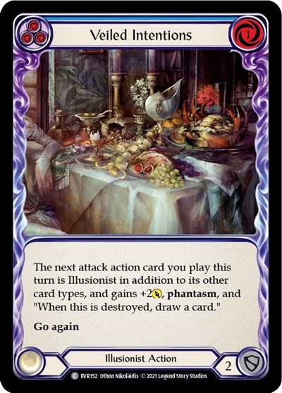 Veiled Intentions (Blue)