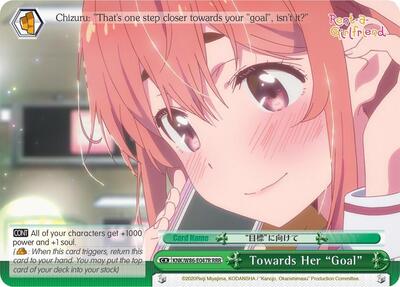 Towards Her "Goal" (RRR)