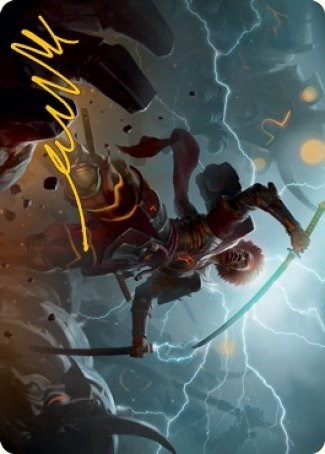 Raiyuu, Storm's Edge Art Card (Gold-Stamped Signature)