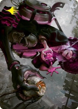 Undercity Scrounger Art Card (Gold-Stamped Signature)