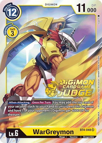 WarGreymon (Judge Pack 1)