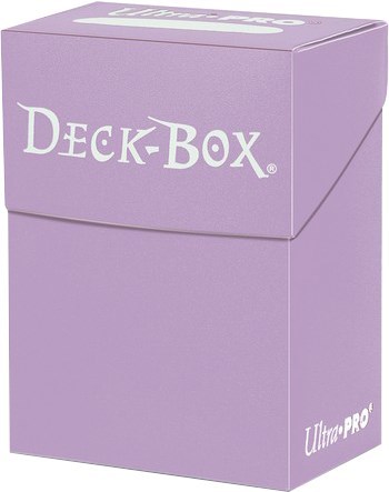 Solid Color Deck Box - Lilac