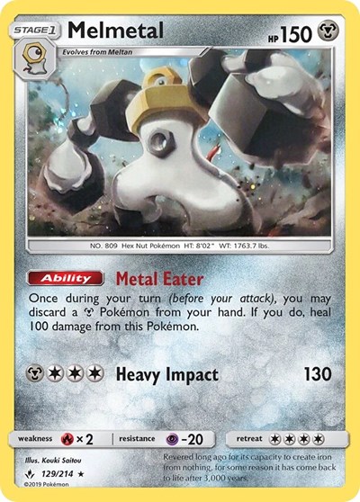 Melmetal - 129/214 (Cosmos Holo)
