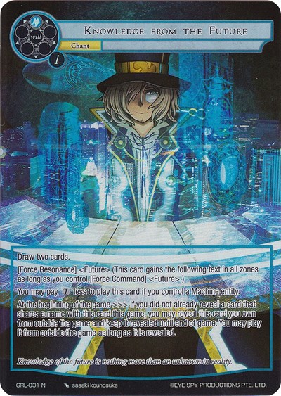Knowledge from the Future (Full Art)