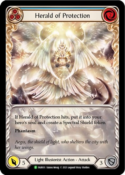 Herald of Protection (Blue) - FAB031