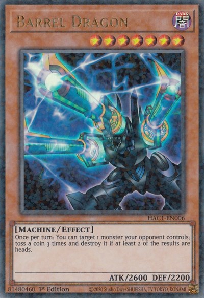 Barrel Dragon (Duel Terminal)